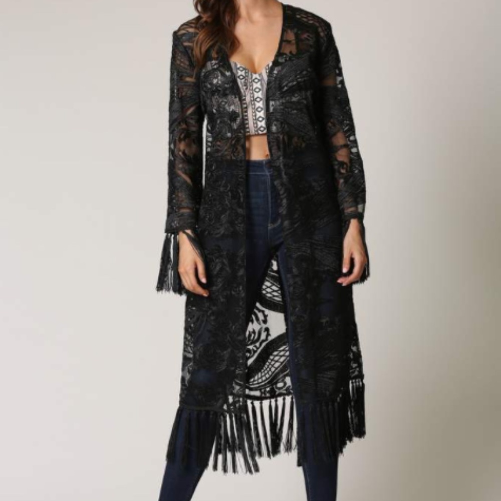 Tassel Kimono